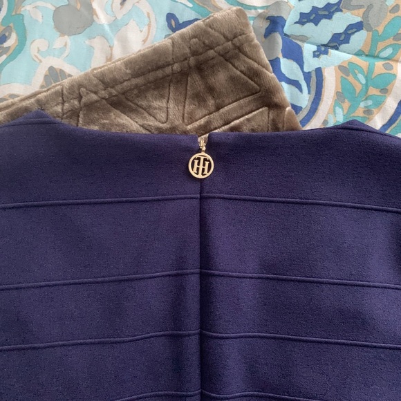 Navy blue cocktail dress - Picture 3 of 4